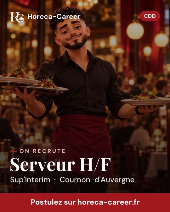 Serveur H/F — Cournon-d'Auvergne