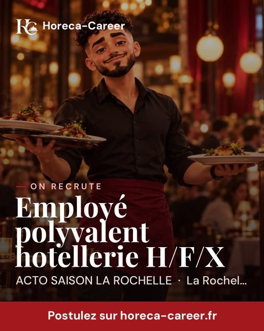 Employé polyvalent hotellerie H/F/X — La Rochelle