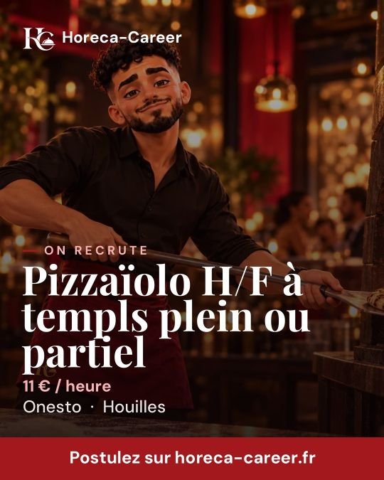 Pizzaïolo H/F à templs plein ou partiel — Houilles