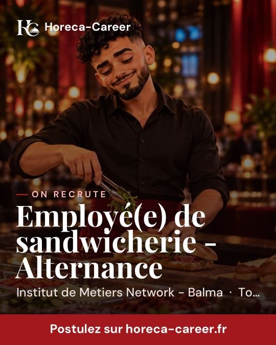 Employé(e) de sandwicherie - Alternance — Toulouse