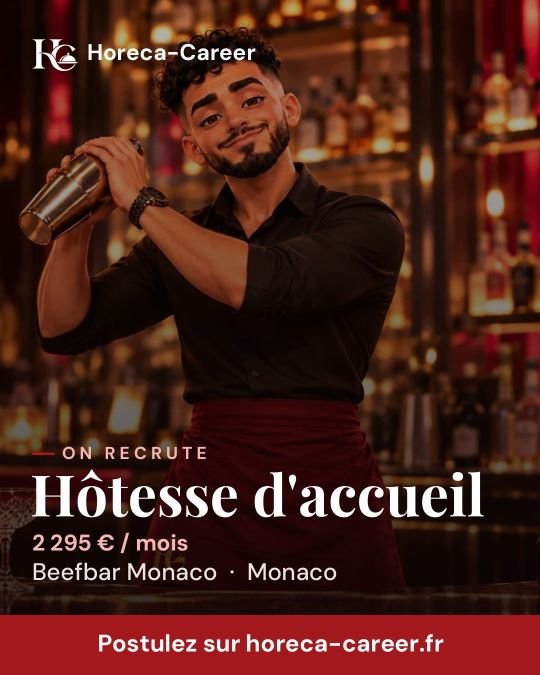 Hôtesse d'accueil — Monaco