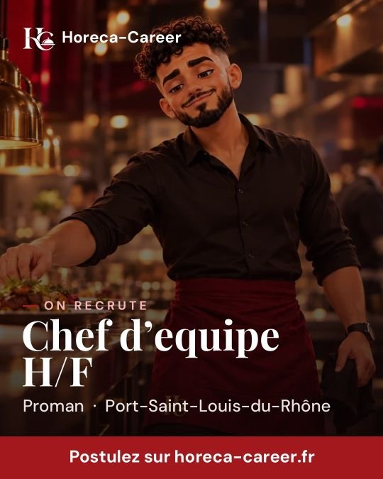 Chef d’equipe H/F — Port-Saint-Louis-du-Rhône