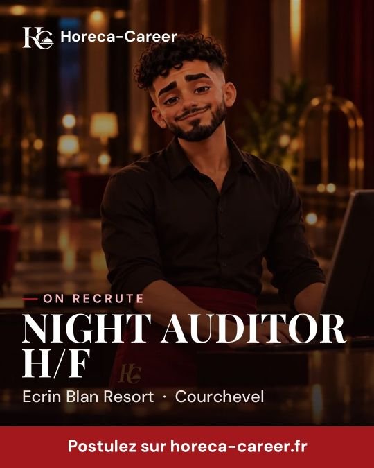 NIGHT AUDITOR H/F — Courchevel