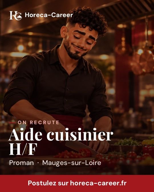 Aide cuisinier H/F — Mauges-sur-Loire