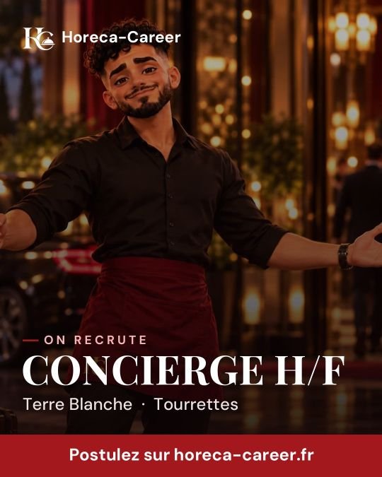 CONCIERGE H/F — Tourrettes