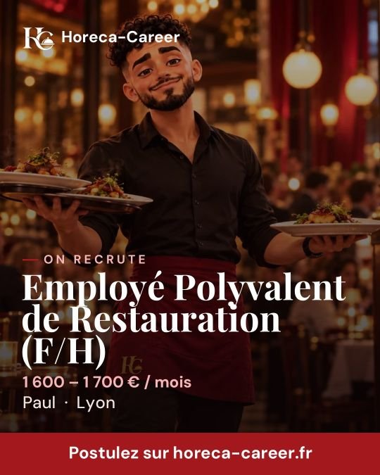 Employé Polyvalent de Restauration (F/H) — Lyon