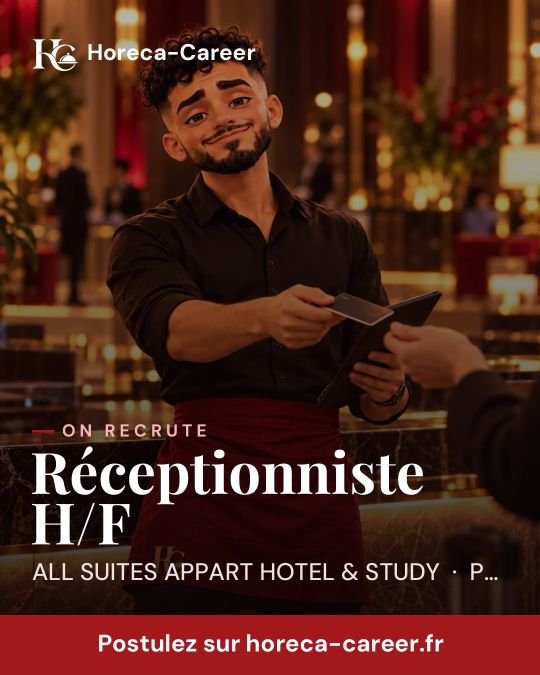 Réceptionniste H/F — Palaiseau