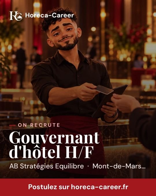 Gouvernant d'hôtel H/F — Mont-de-Marsan