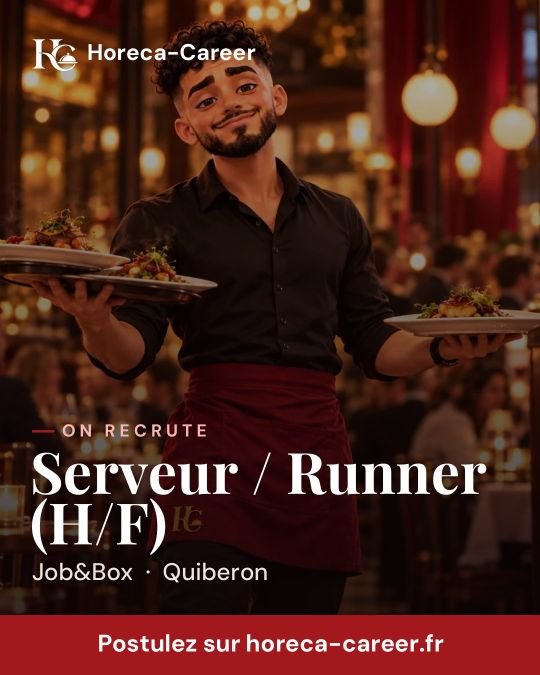 Serveur / Runner (H/F) — Quiberon