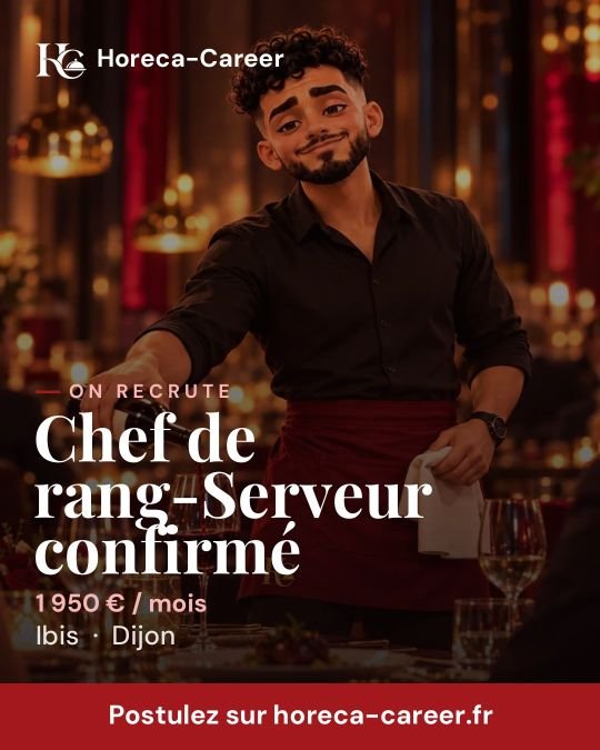 Chef de rang-Serveur confirmé — Dijon