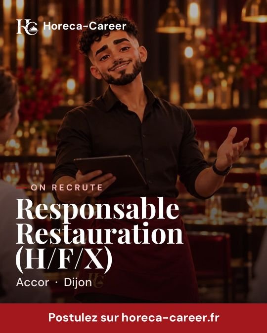 Responsable Restauration (H/F/X) — Dijon