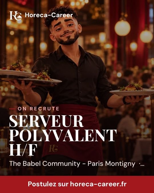 SERVEUR POLYVALENT H/F — Montigny-le-Bretonneux