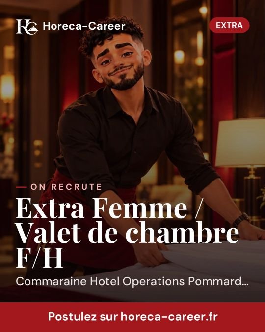 Extra Femme / Valet de chambre F/H — Pommard