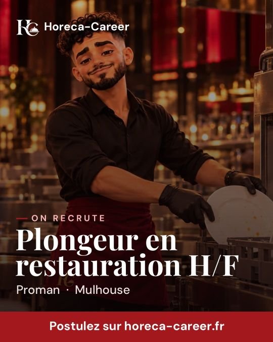 Plongeur en restauration H/F — Mulhouse