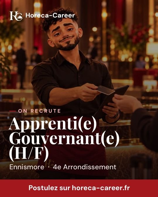 Apprenti(e) Gouvernant(e) (H/F) — 4e Arrondissement