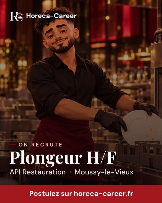 Plongeur H/F — Moussy-le-Vieux