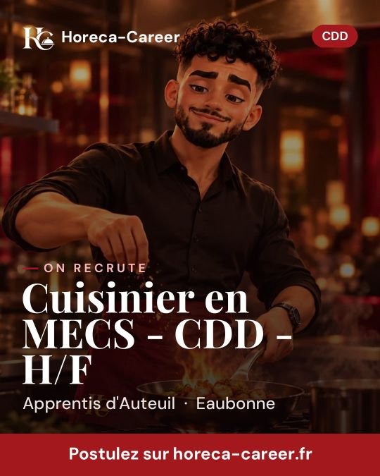 Cuisinier en MECS - CDD - H/F — Eaubonne