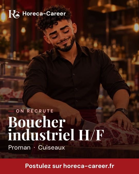 Boucher industriel H/F — Cuiseaux