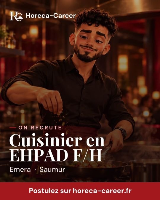 Cuisinier en EHPAD F/H — Saumur