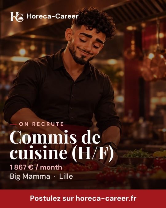 Commis de cuisine (H/F) — Lille