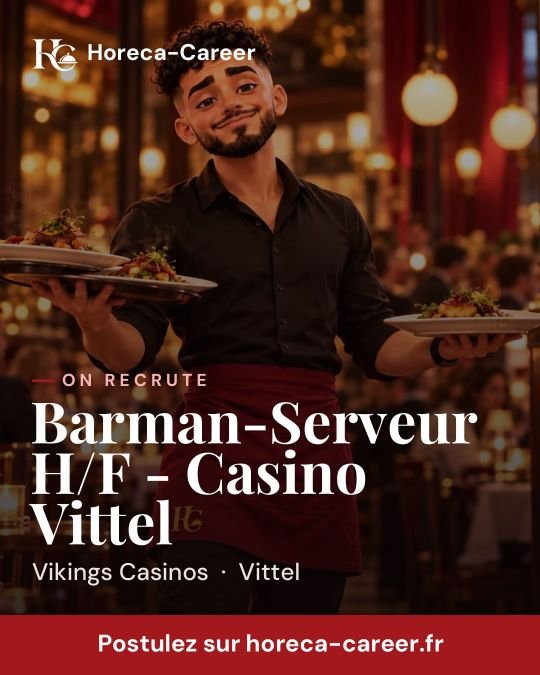 Barman-Serveur H/F - Casino Vittel — Vittel