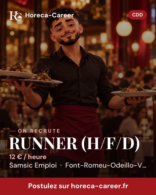 RUNNER (H/F/D) — Font-Romeu-Odeillo-Via