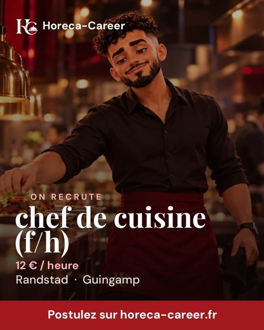 chef de cuisine (f/h) — Guingamp