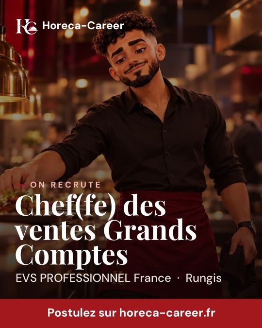 Chef(fe) des ventes Grands Comptes — Rungis