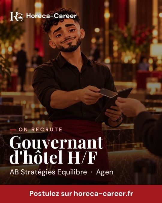 Gouvernant d'hôtel H/F — Agen