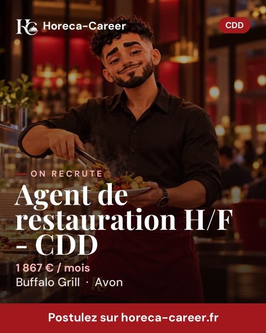 Agent de restauration H/F - CDD — Avon