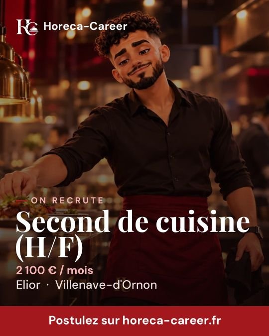 Second de cuisine (H/F) — Villenave-d'Ornon