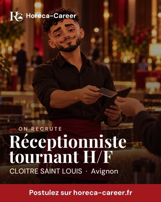 Réceptionniste tournant H/F — Avignon