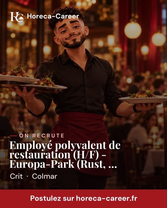 Employé polyvalent de restauration (H/F) - Europa-Park (Rust, Allemagne) — Colmar