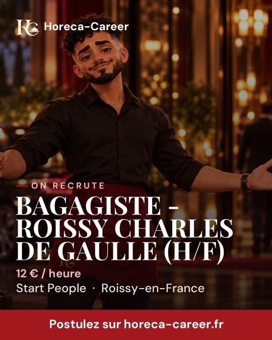 BAGAGISTE - ROISSY CHARLES DE GAULLE (H/F) — Roissy-en-France