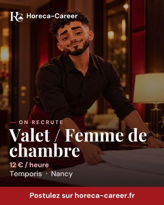 Valet / Femme de chambre — Nancy