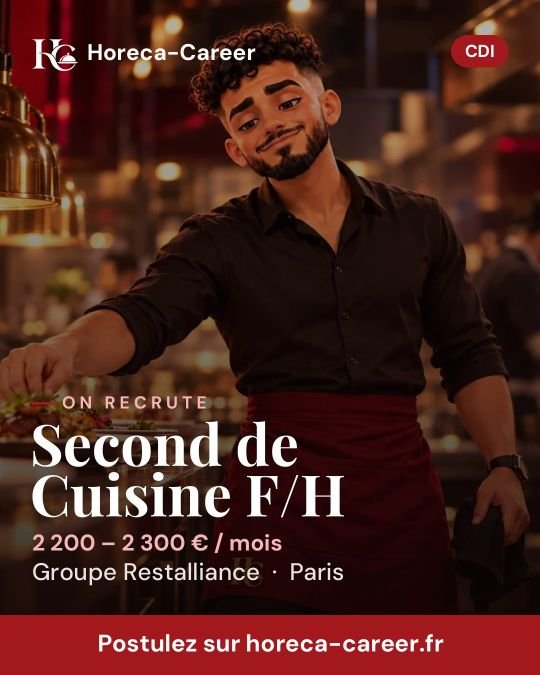 Second de Cuisine F/H — Paris