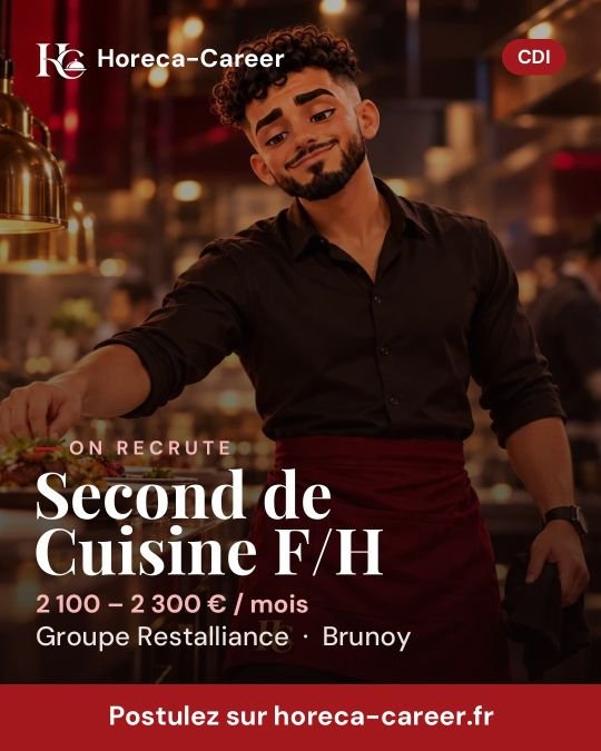 Second de Cuisine F/H — Brunoy
