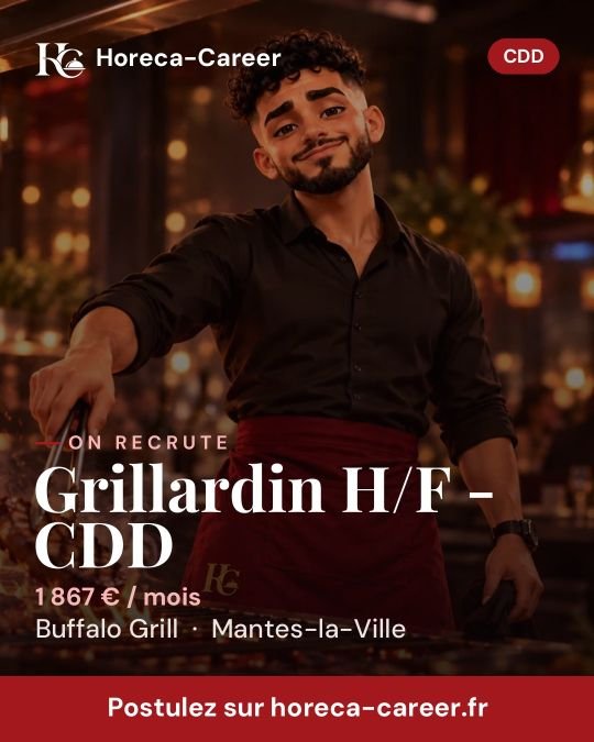 Grillardin H/F - CDD — Mantes-la-Ville
