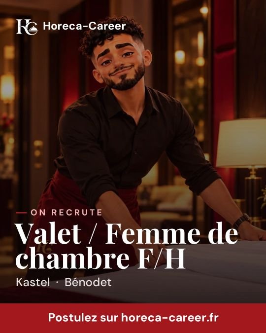 Valet / Femme de chambre F/H — Bénodet