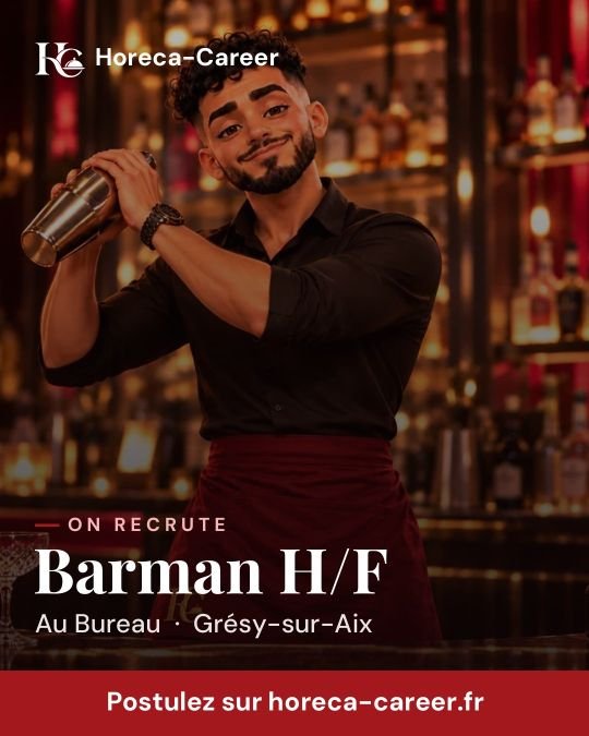 Barman H/F — Grésy-sur-Aix