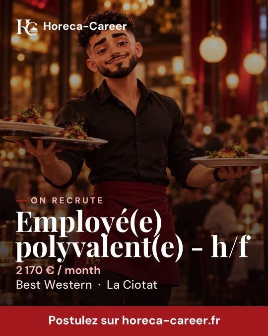 Employé(e) polyvalent(e) - h/f — La Ciotat