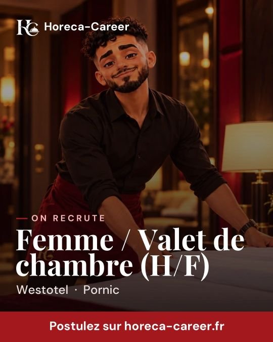 Femme / Valet de chambre (H/F) — Pornic
