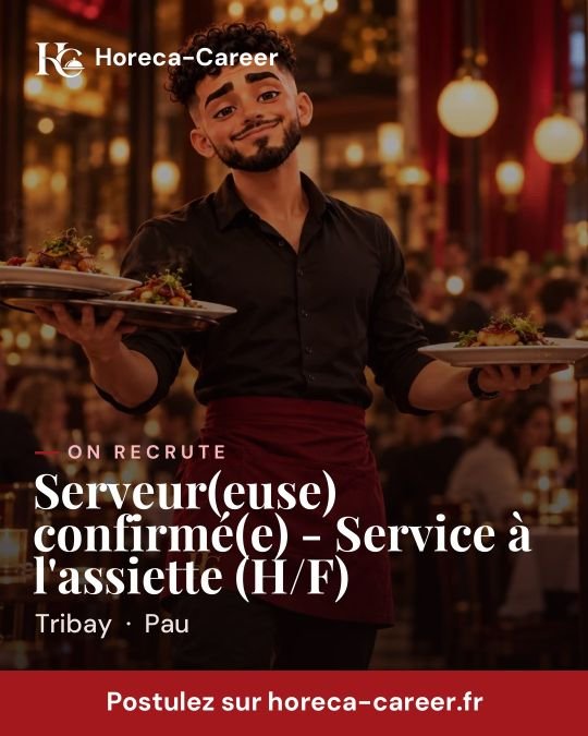 Serveur(euse) confirmé(e) - Service à l'assiette (H/F) — Pau