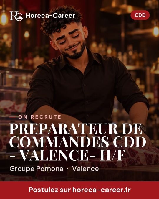 PREPARATEUR DE COMMANDES CDD - VALENCE- H/F — Valence