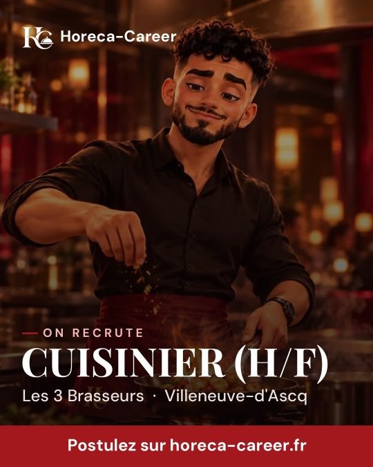 CUISINIER (H/F) — Villeneuve-d'Ascq