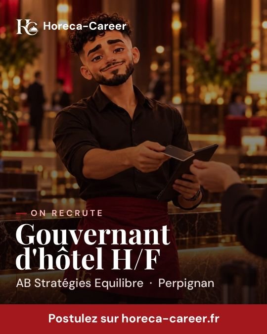 Gouvernant d'hôtel H/F — Perpignan