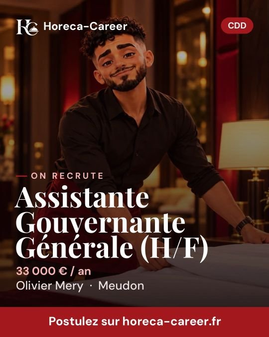 Assistante Gouvernante Générale (H/F) — Meudon