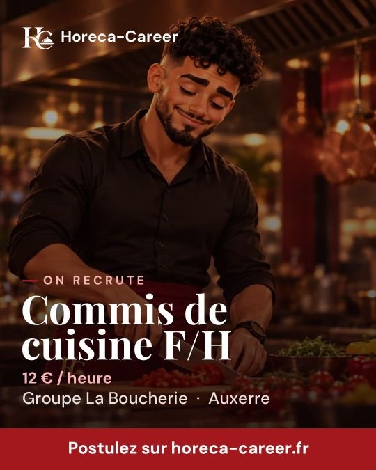 Commis de cuisine F/H — Auxerre