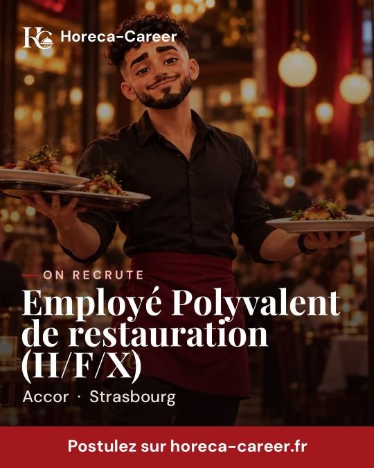 Employé Polyvalent de restauration (H/F/X) — Strasbourg