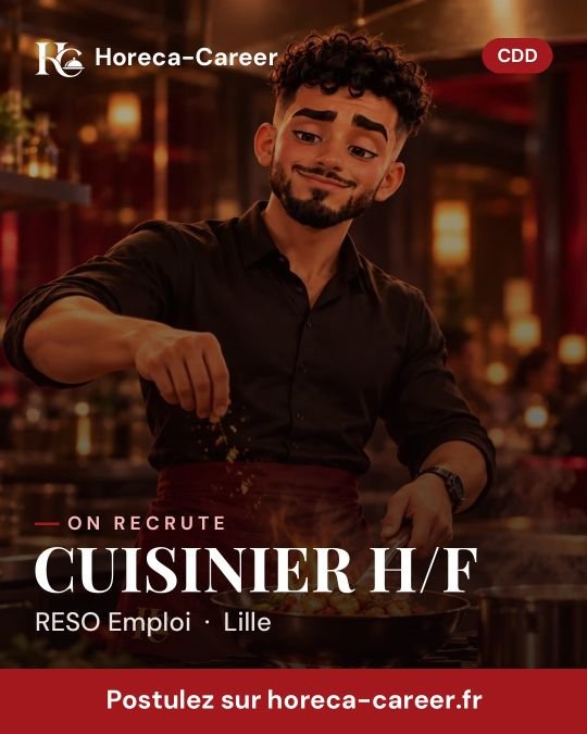 CUISINIER H/F — Lille